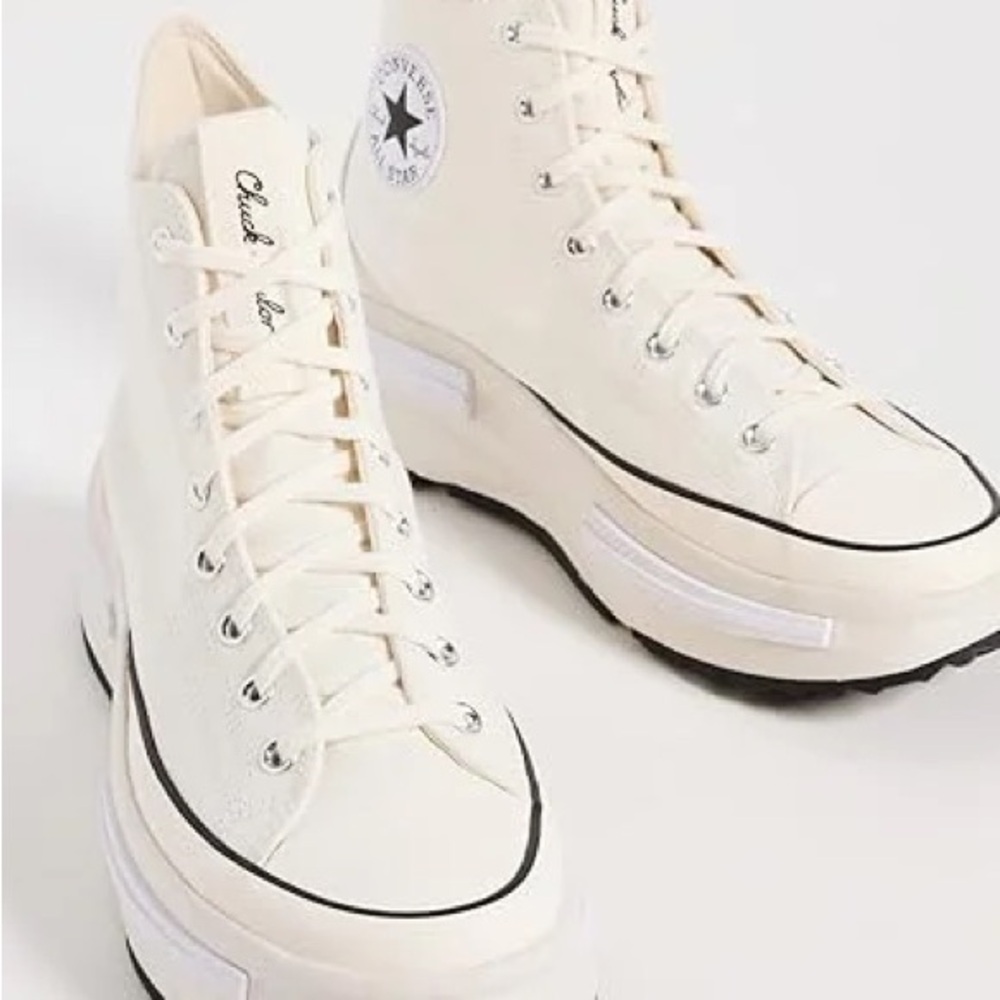 Converse Run Star Legacy Cream High-Top Sneakers